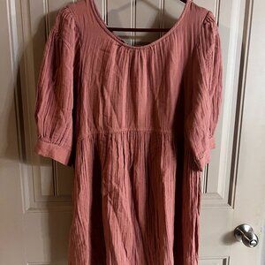 Mauve short dress